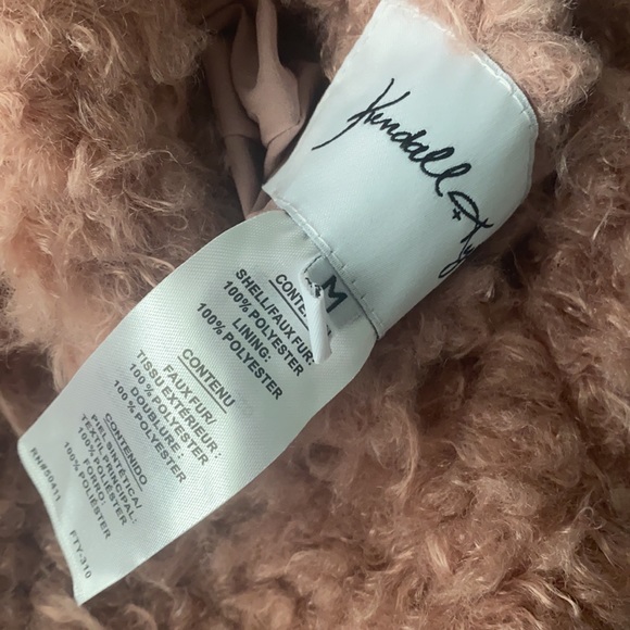 Kendall & Kylie Pink Teddy Jacket - Picture 7 of 9